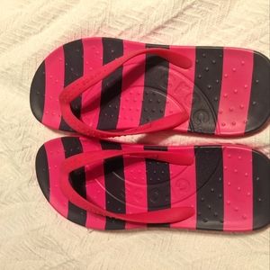 Crocs flip flops size J5